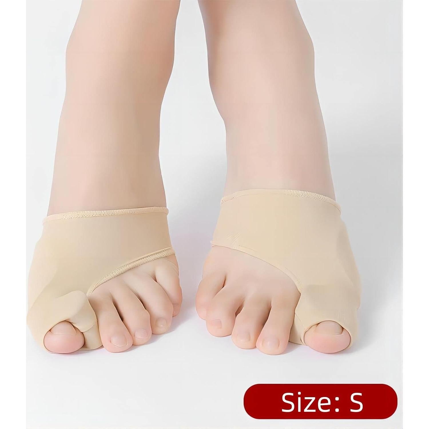 Corrector de Juanetes KAEZDD con Almohadillas de Gel - Talla S