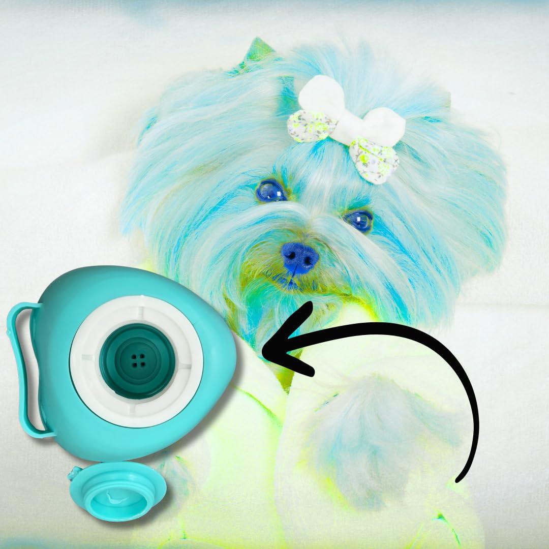 Cepillo de Spa 2-en-1 Clean Pet para Perros y Gatos Azul