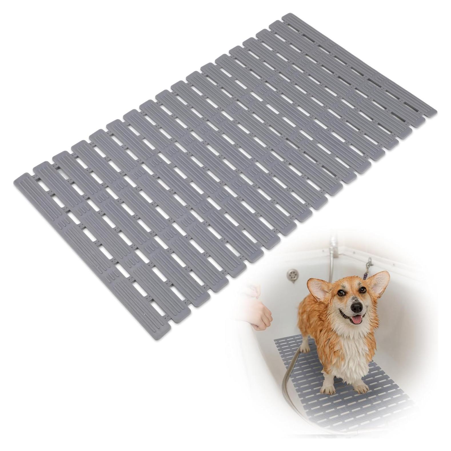 Alfombra de Baño Antideslizante para Perros Lonepetu 68x40cm