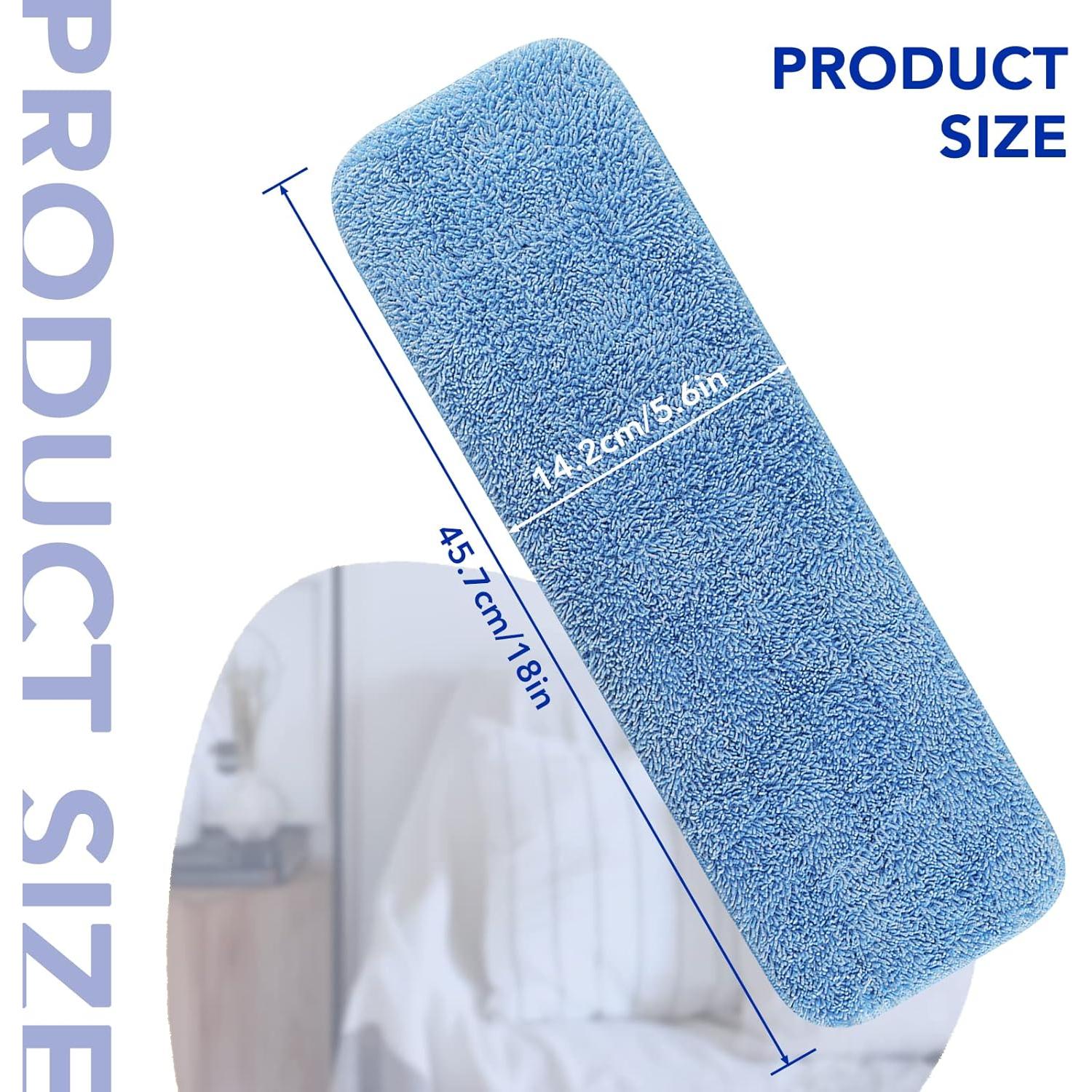 Almohadillas de Mopa Reutilizables BeiLan 18" y 17" - Paquete de 10