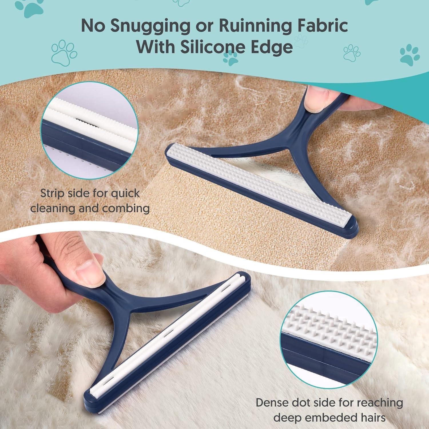 Removedor de Pelo de Mascota AXLUNAR - 3 Herramientas Reutilizables