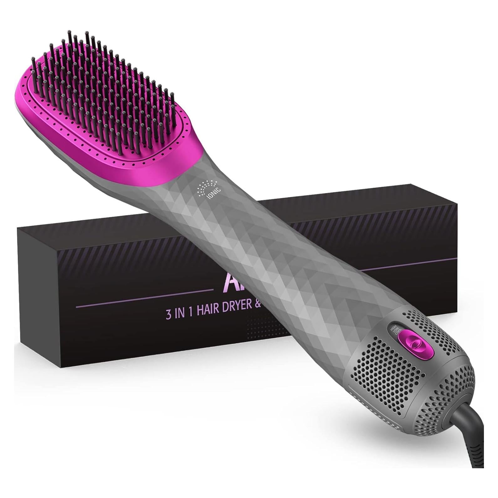 Cepillo Secador 3 en 1 APOKE D500 1200W Cerámica Turmalina