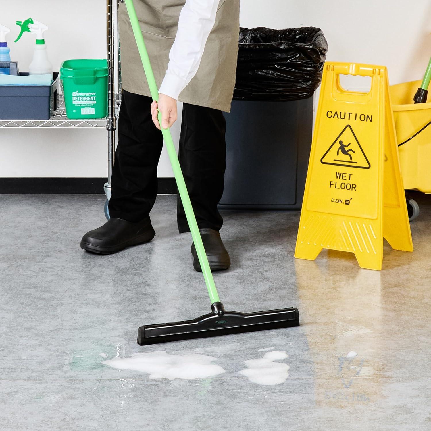 Limpiador de Piso Clean Tek Profesional 46 cm Plástico Negro