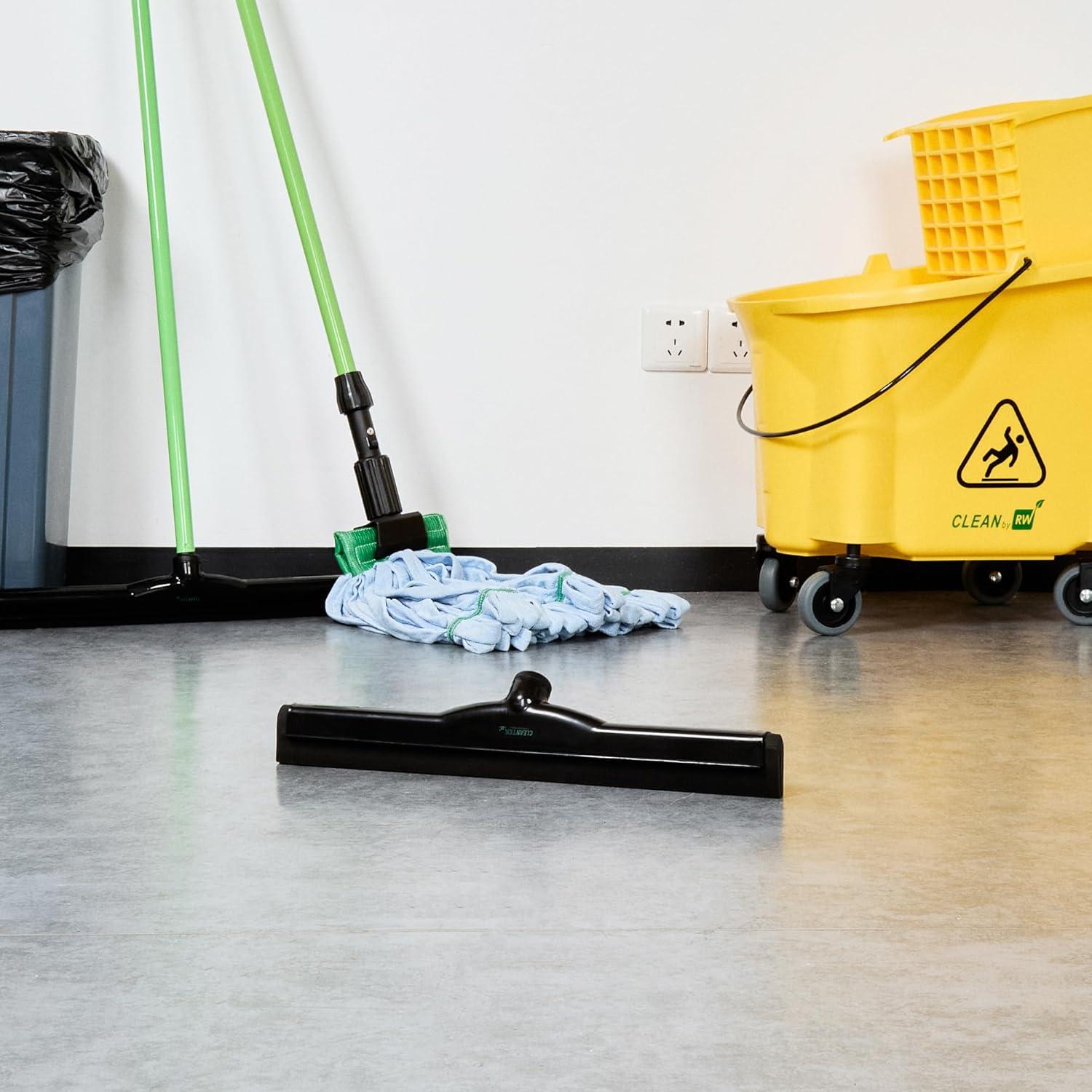 Limpiador de Piso Clean Tek Profesional 46 cm Plástico Negro