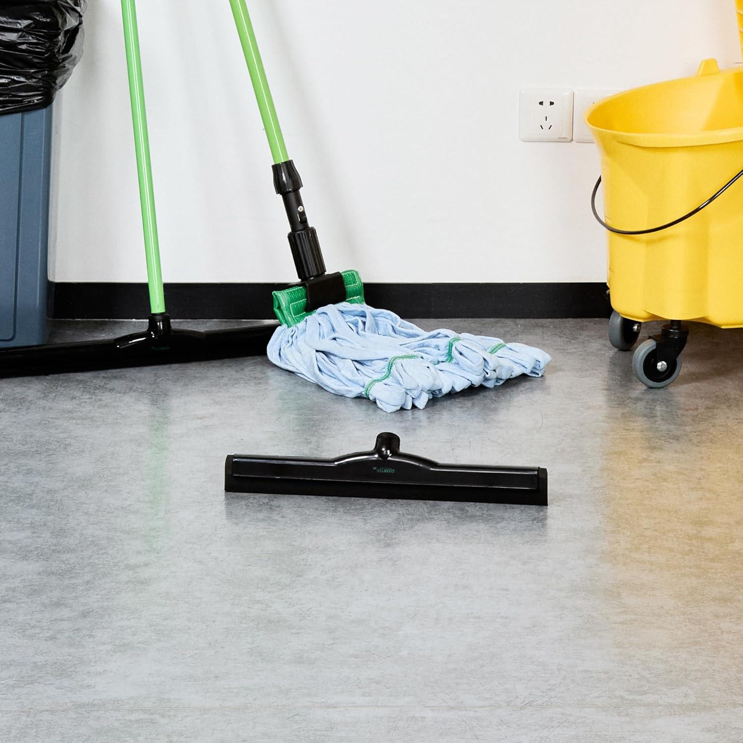 Limpiador de Piso Clean Tek Profesional 46 cm Plástico Negro