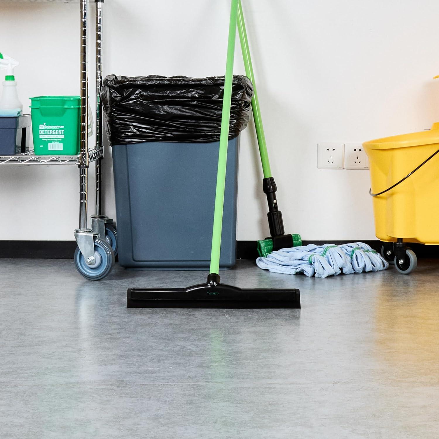 Limpiador de Piso Clean Tek Profesional 46 cm Plástico Negro