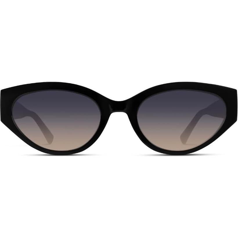 Gafas de sol ovaladas WearMe Pro, UV protección, negro