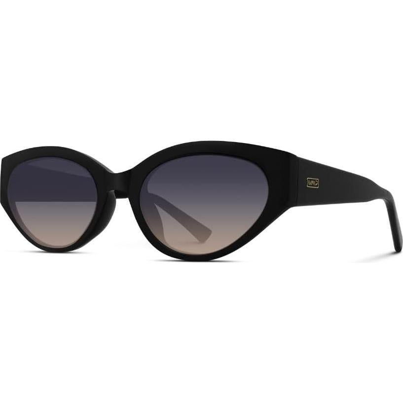 Gafas de sol ovaladas WearMe Pro, UV protección, negro