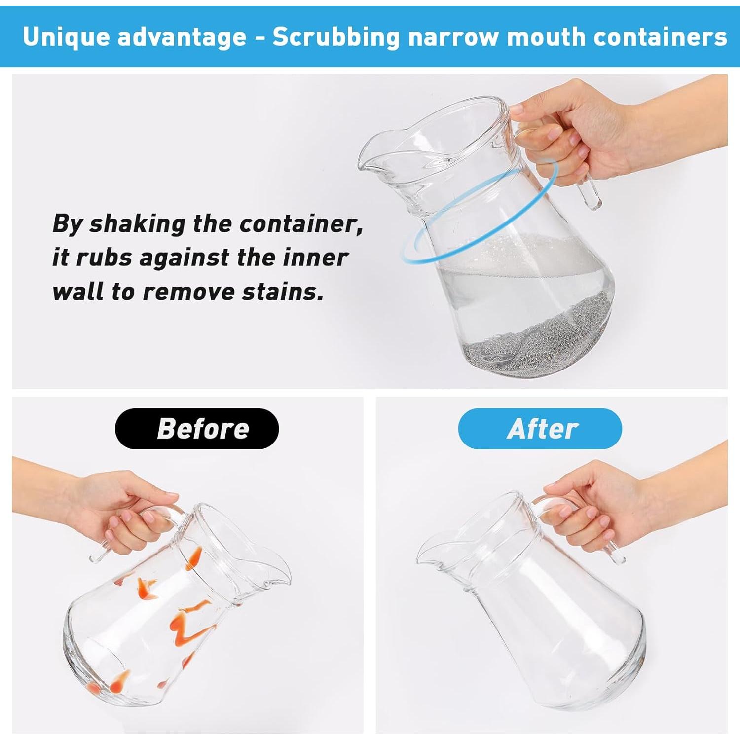 Limpiador de Hierro Fundido Taspooke 10.16cm Acero Inoxidable