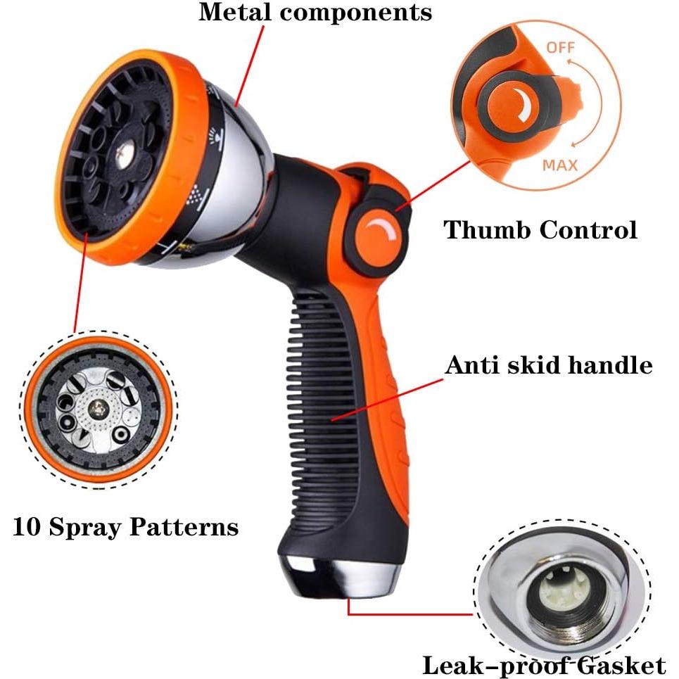 Boquilla de Riego REDESS 10 Patrones Metal  Alta Presión