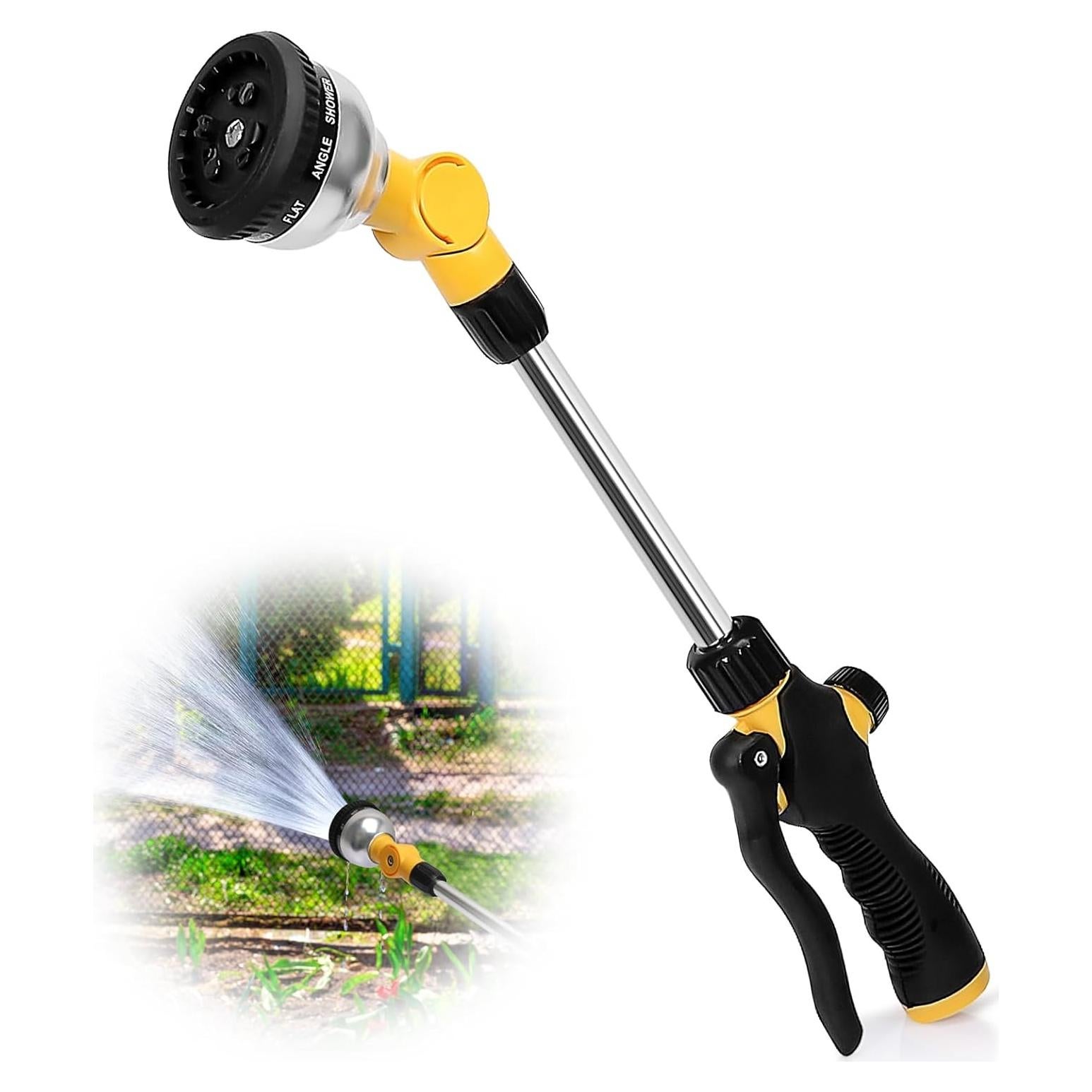 Varita de Riego YUNVI 39.88 cm 10 Patrones Rotatorio