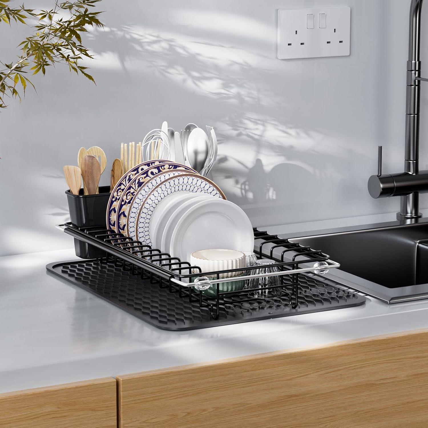 Escurridor de Platos Expandible Kochwert Acero Inoxidable 14-25 cm