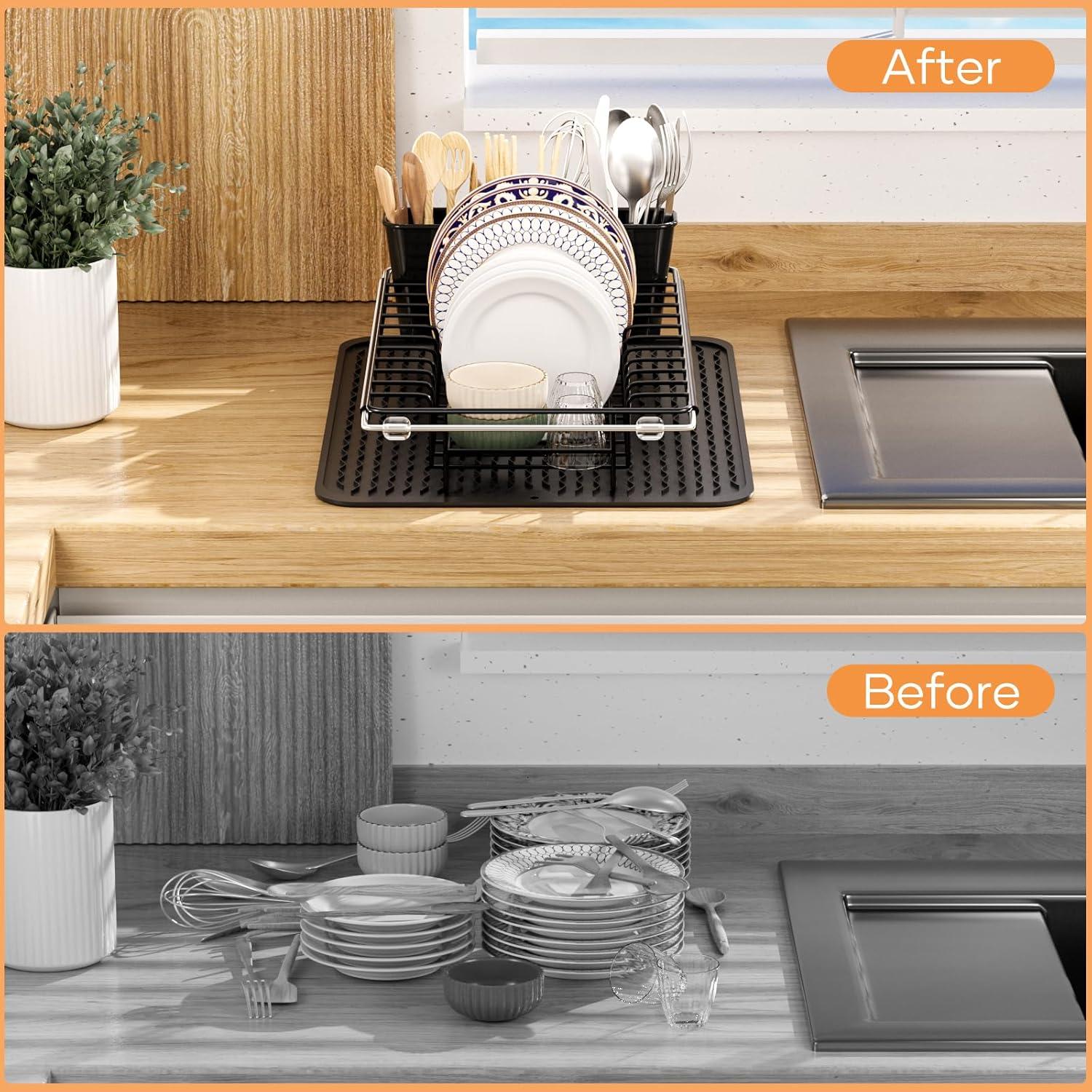 Escurridor de Platos Expandible Kochwert Acero Inoxidable 14-25 cm