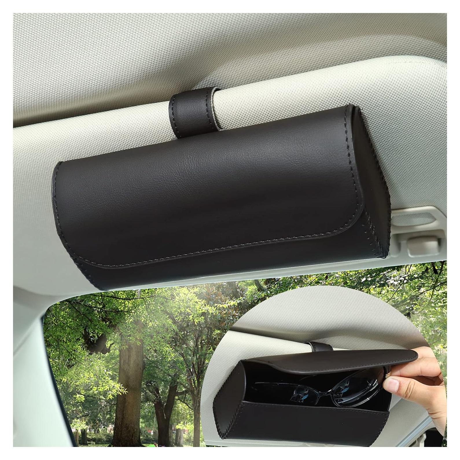 Soporte de Gafas de Sol Accmor para Visera de Coche Negro