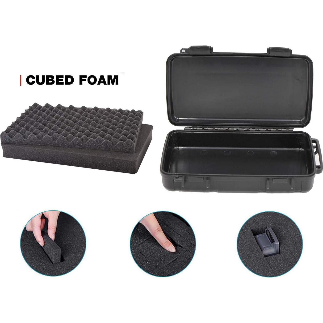 Funda Dura MOOCY 21.8x12.4x4.8 cm con Espuma Personalizable