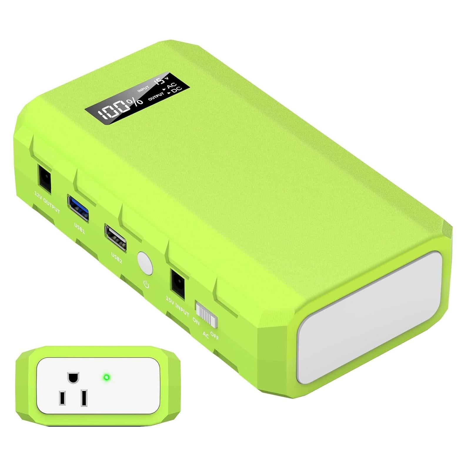 Estación de Energía Portátil Powkey 24000mAh 88.8Wh Verde