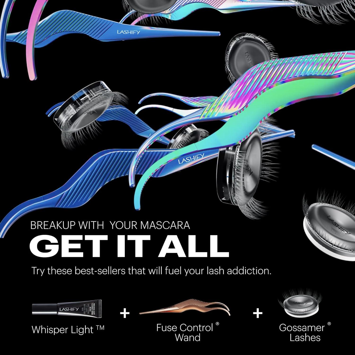 Lashify Fuse Control Wand Holograma para Pestañas