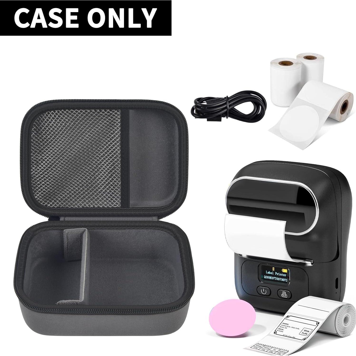 Funda Organizador Boobowl para Etiquetadora Phomemo M110 - Gris