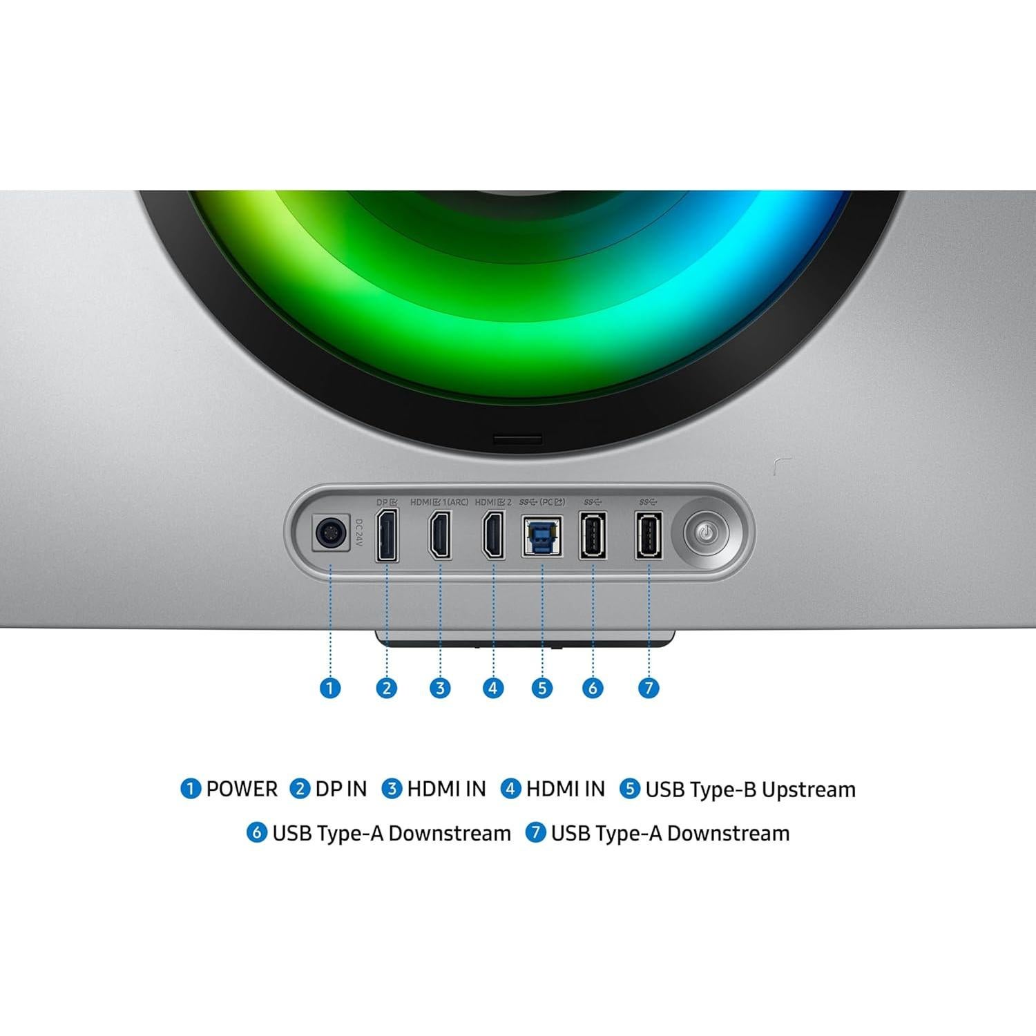 Monitor Curvo Samsung 34" Odyssey OLED G8 3440x1440 175Hz