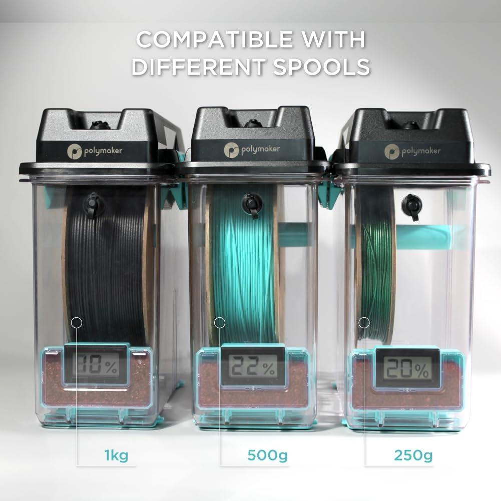Caja de Almacenamiento PolyDryer Polymaker para Filamento 3D