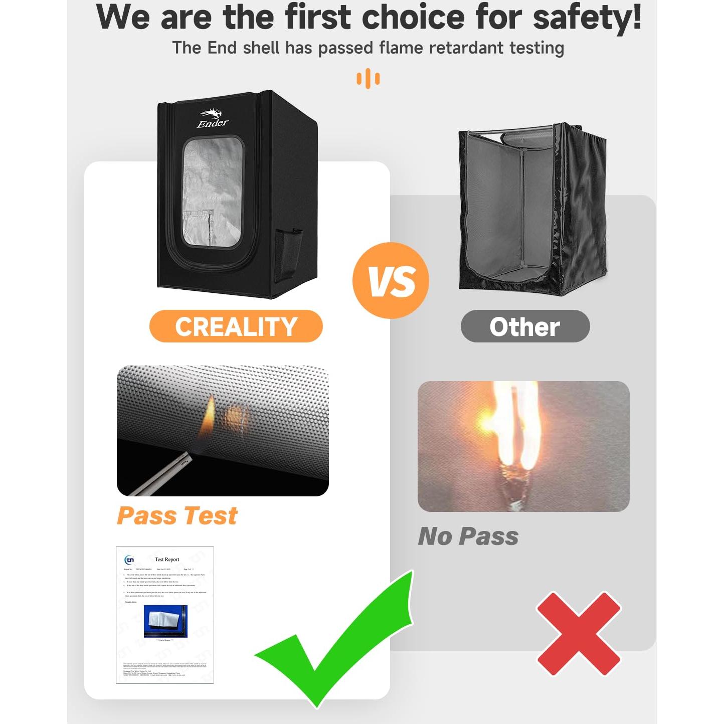 Cubierta Protectora Creality para Impresora 3D Ender 3 480x600x720mm