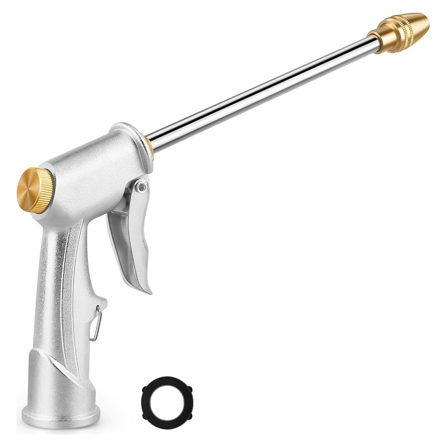 Boquilla de Manguera Ustope GN-02 Metal 2 Puertos 29x13cm