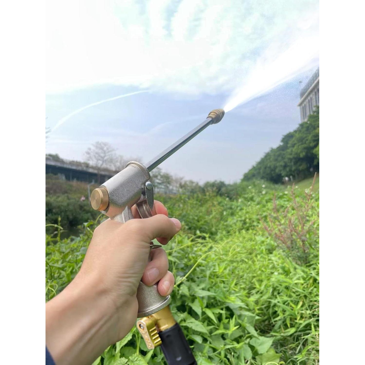 Boquilla de Manguera Ustope GN-02 Metal 2 Puertos 29x13cm