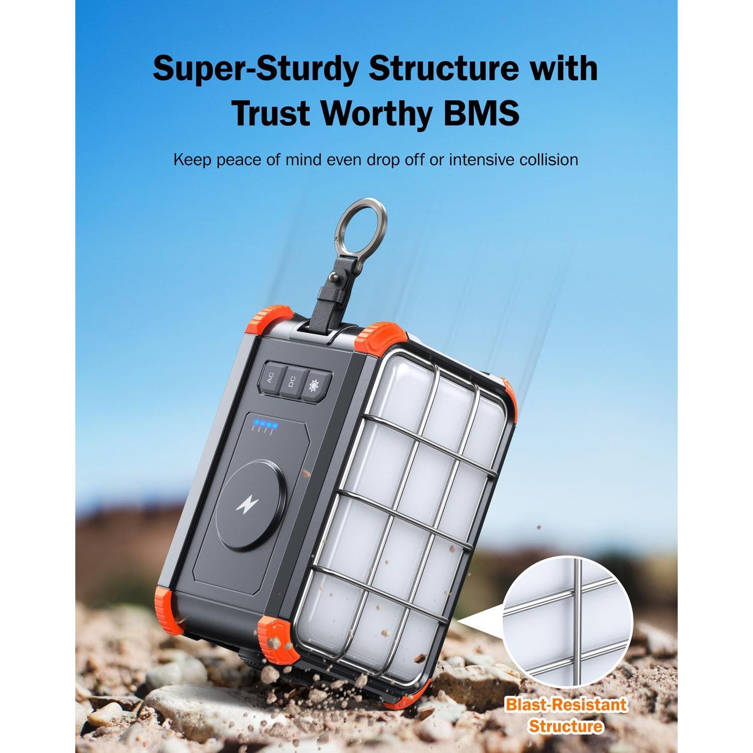 Estación de Energía Portátil BROWEY PN-C150 153Wh 150W Camping