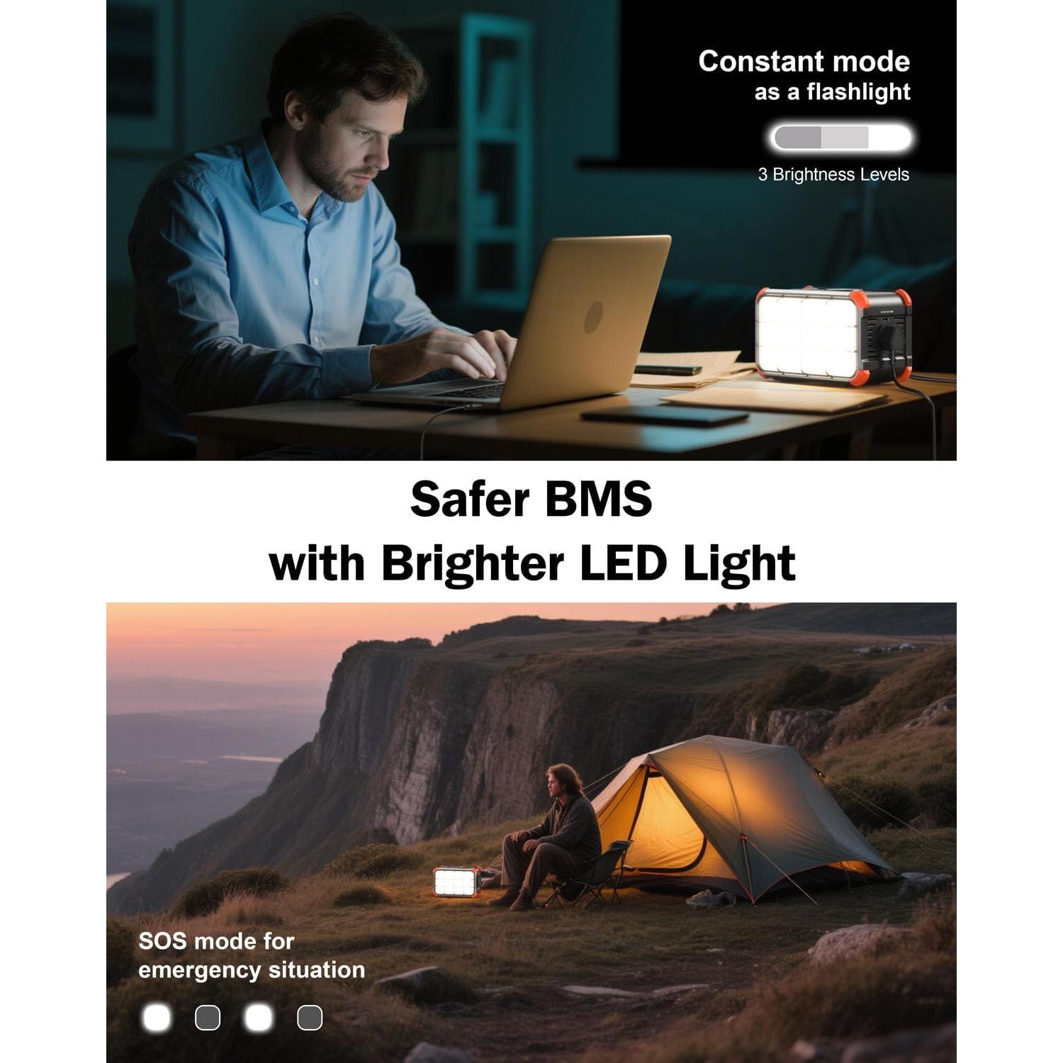 Estación de Energía Portátil BROWEY PN-C150 153Wh 150W Camping