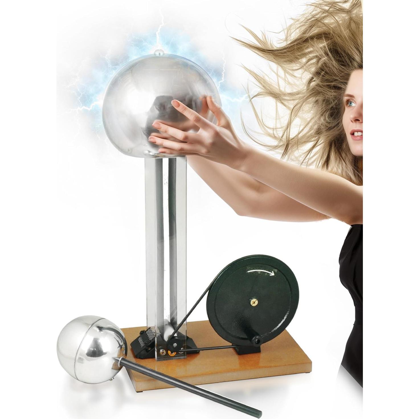 Generador Van de Graaff EISCO 100kV Manual 56cm