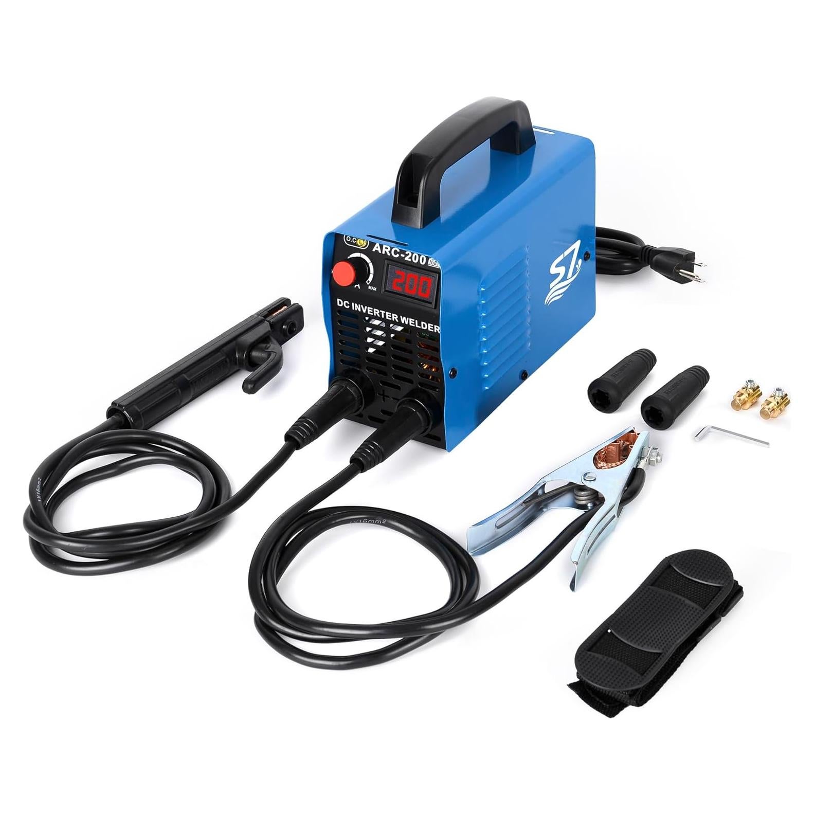 Soldador ARC Hiwension 200A Inversor IGBT Portátil LCD