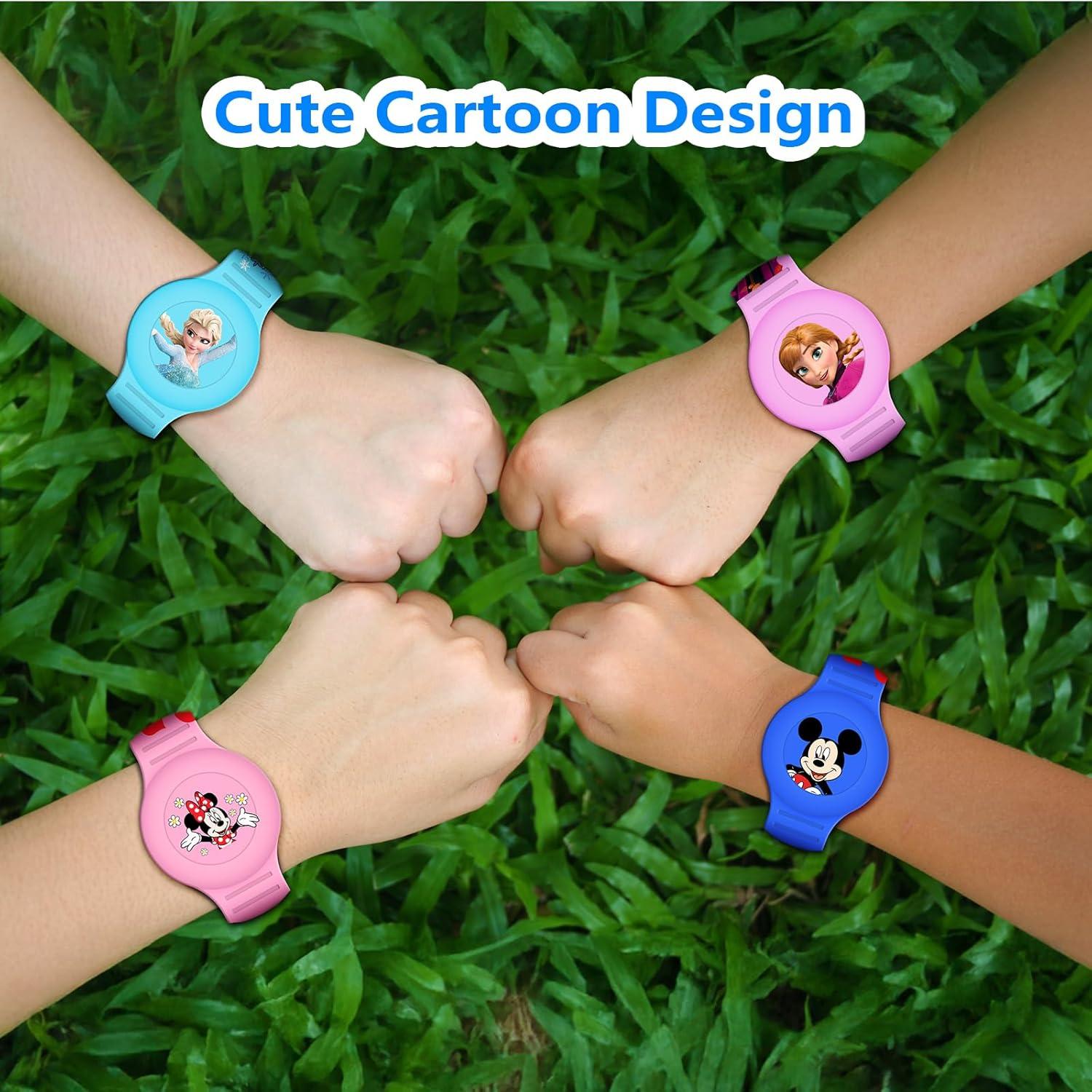 Pulsera Airtag Impermeable SlyCroko para Niños - 2 Piezas