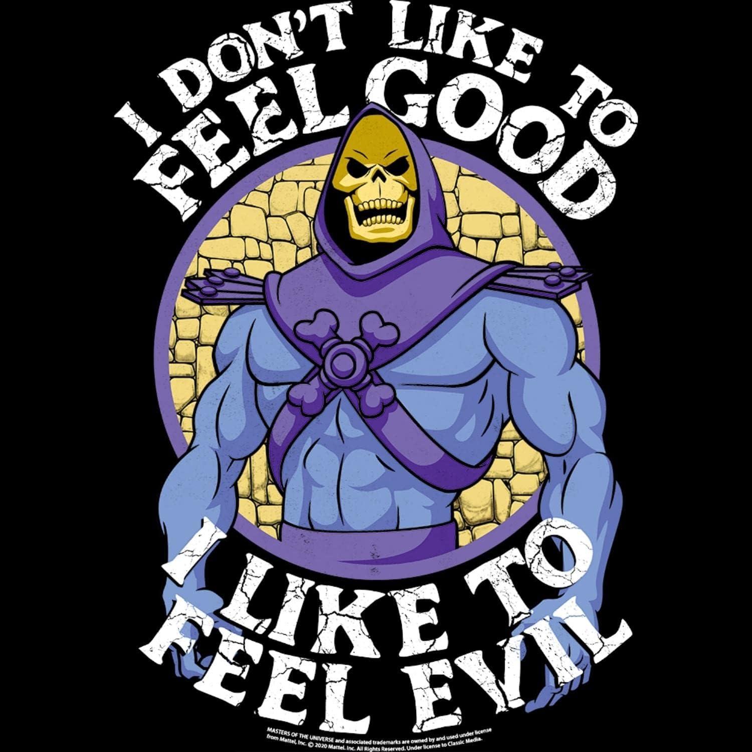 Camiseta Gráfica Manga Corta Maestros del Universo Skeletor Negro