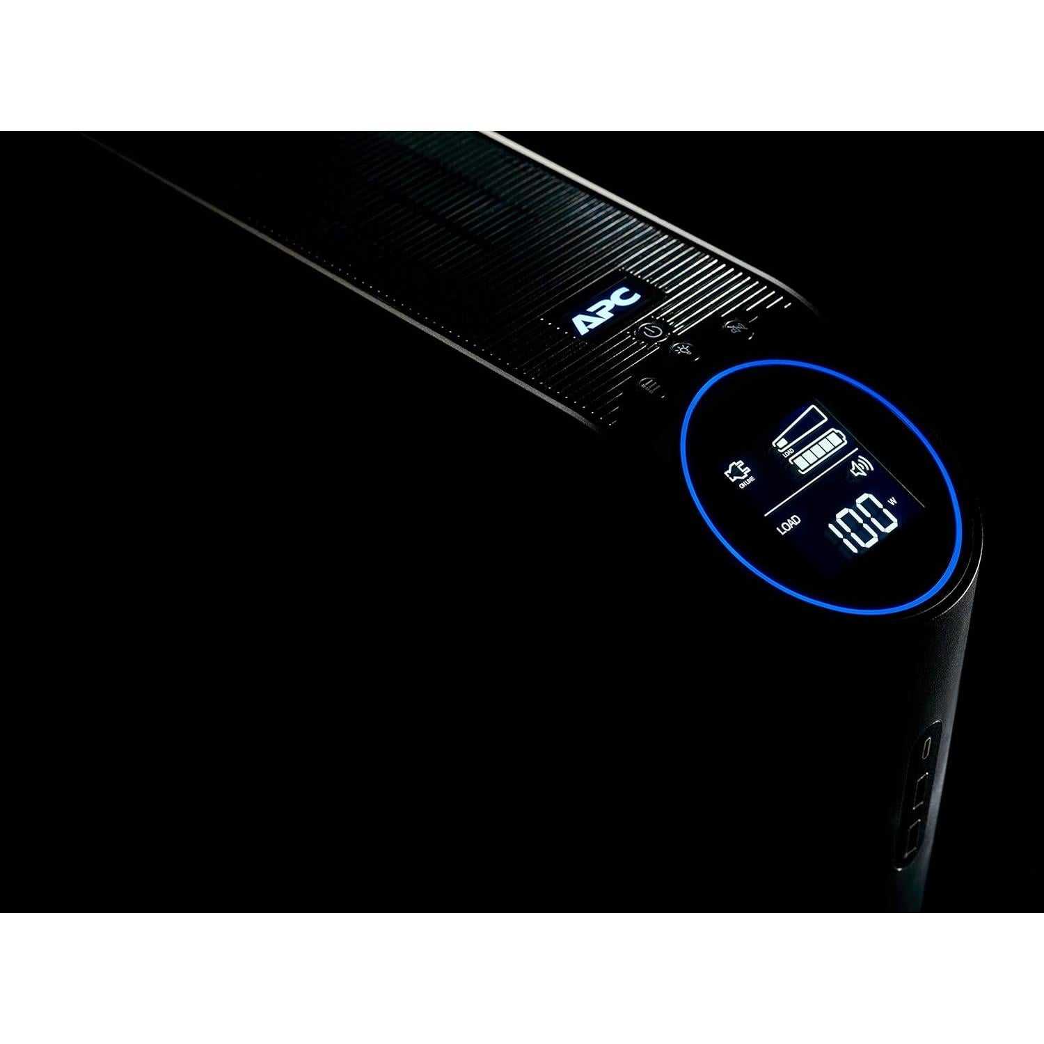 APC Back-UPS Pro Gaming 1500VA UPS Carga USB-C y AVR