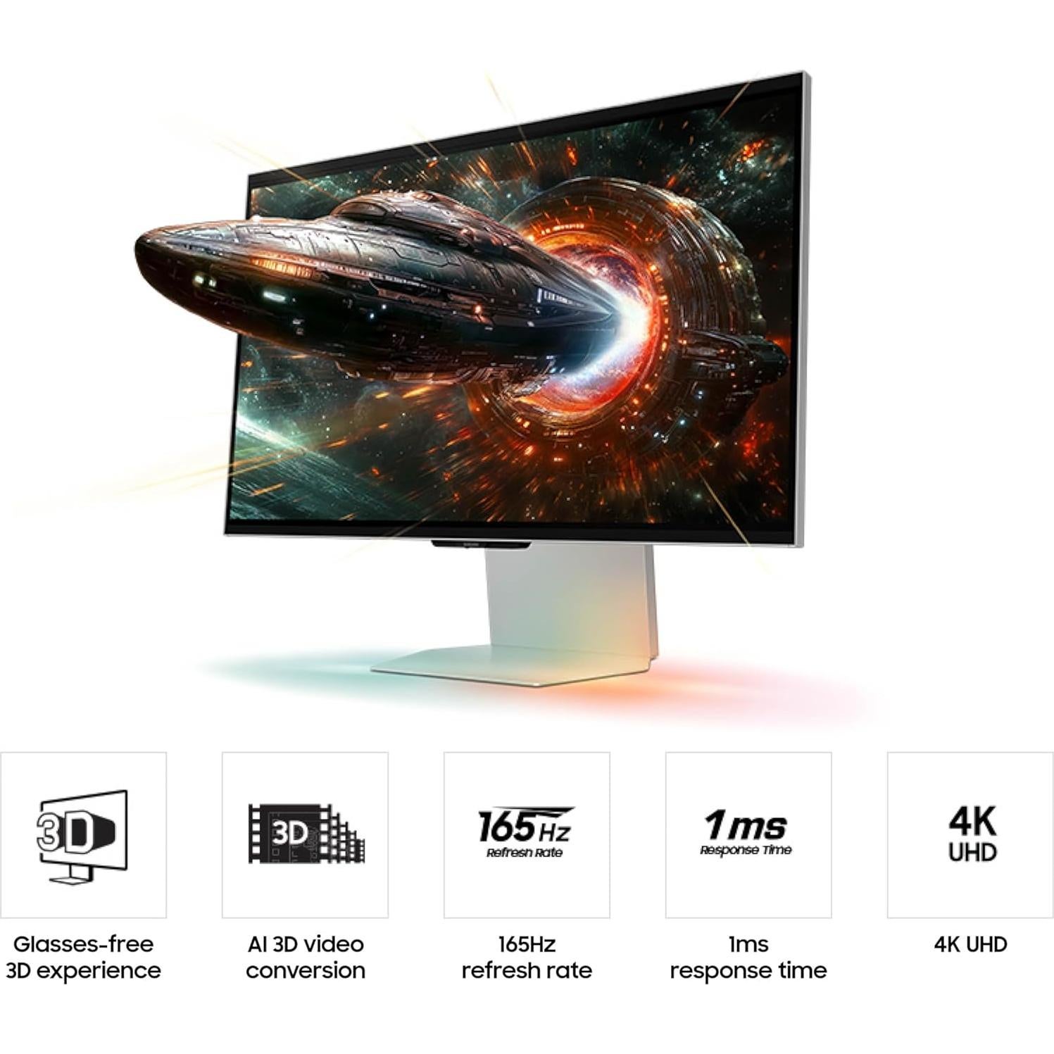Monitor de Juegos 3D Samsung G90XF 27" 4K 165Hz 1ms