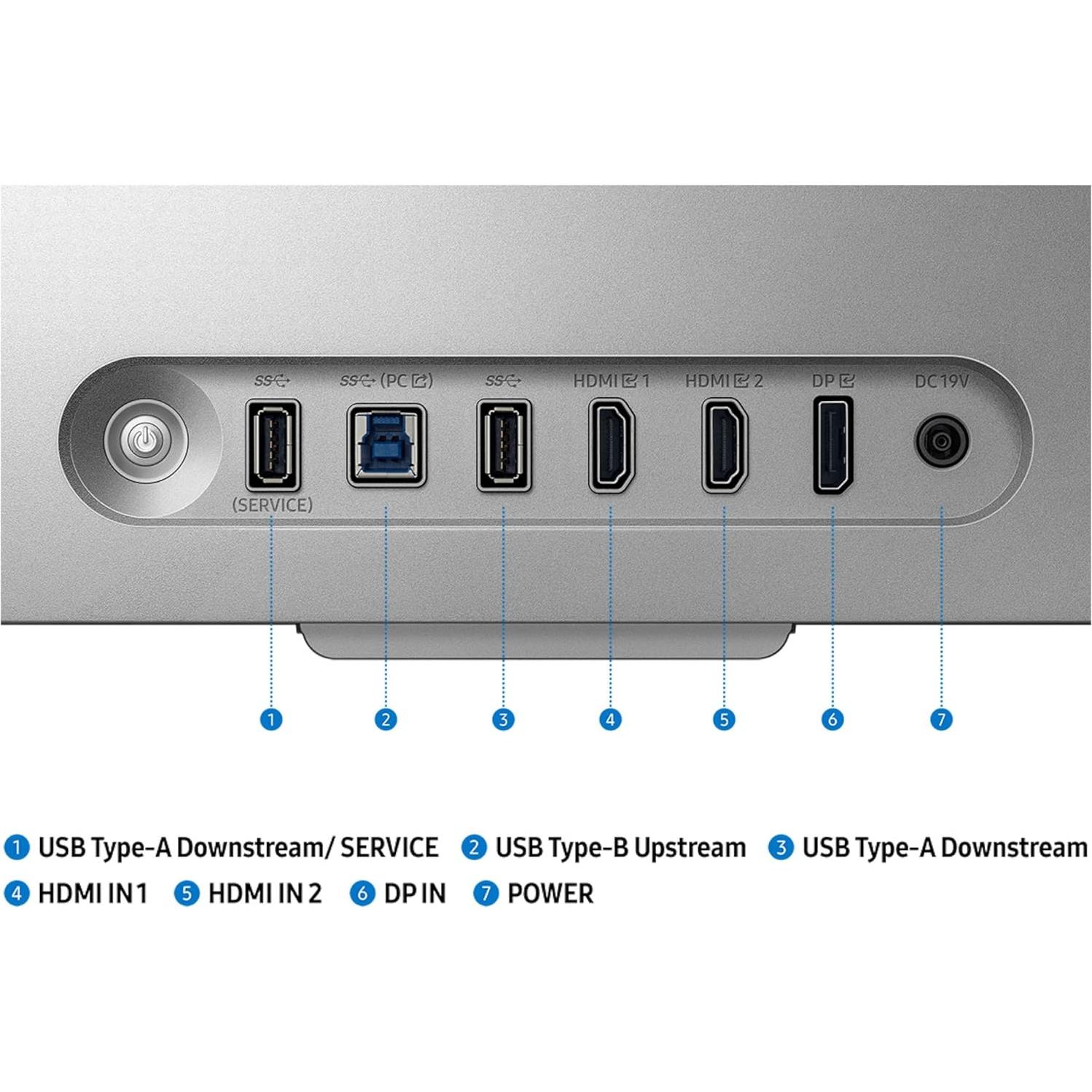 Monitor de Juegos 3D Samsung G90XF 27" 4K 165Hz 1ms