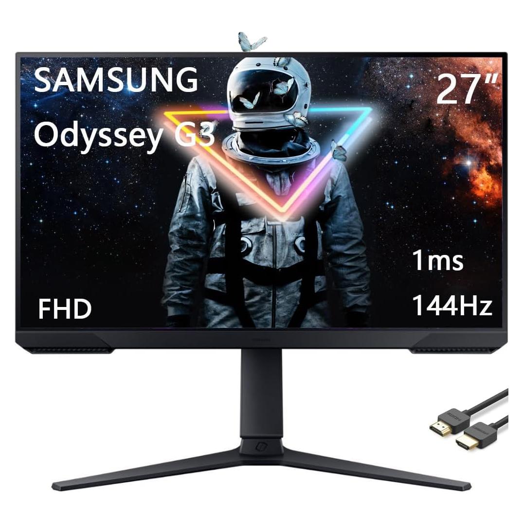 Monitor de Juegos SAMSUNG 27" G32A FHD 165Hz 1ms FreeSync