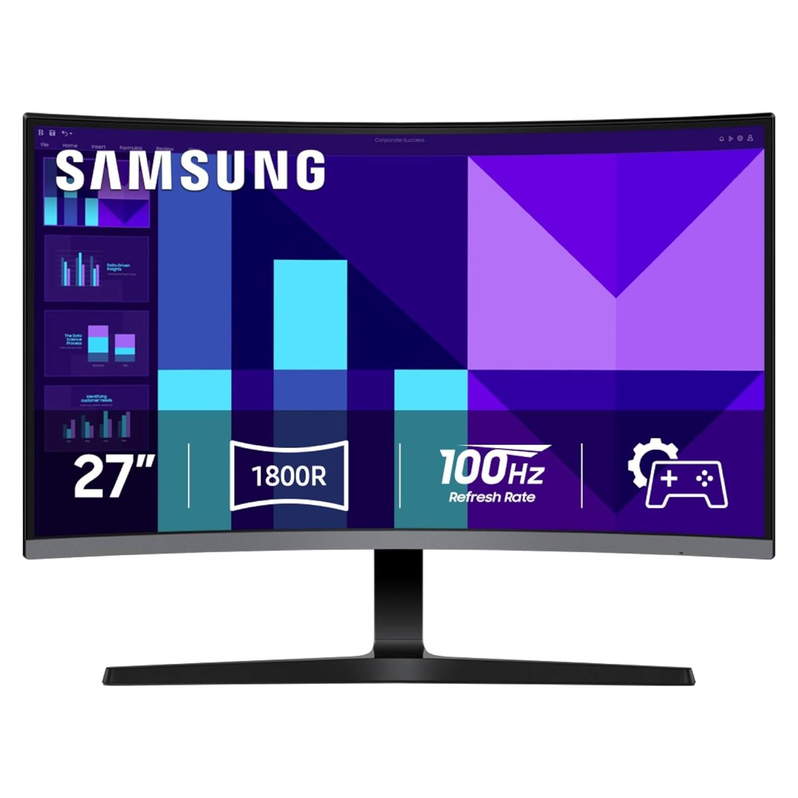 Monitor Curvo FHD Samsung S39GD 27" 100Hz HDMI Altavoces