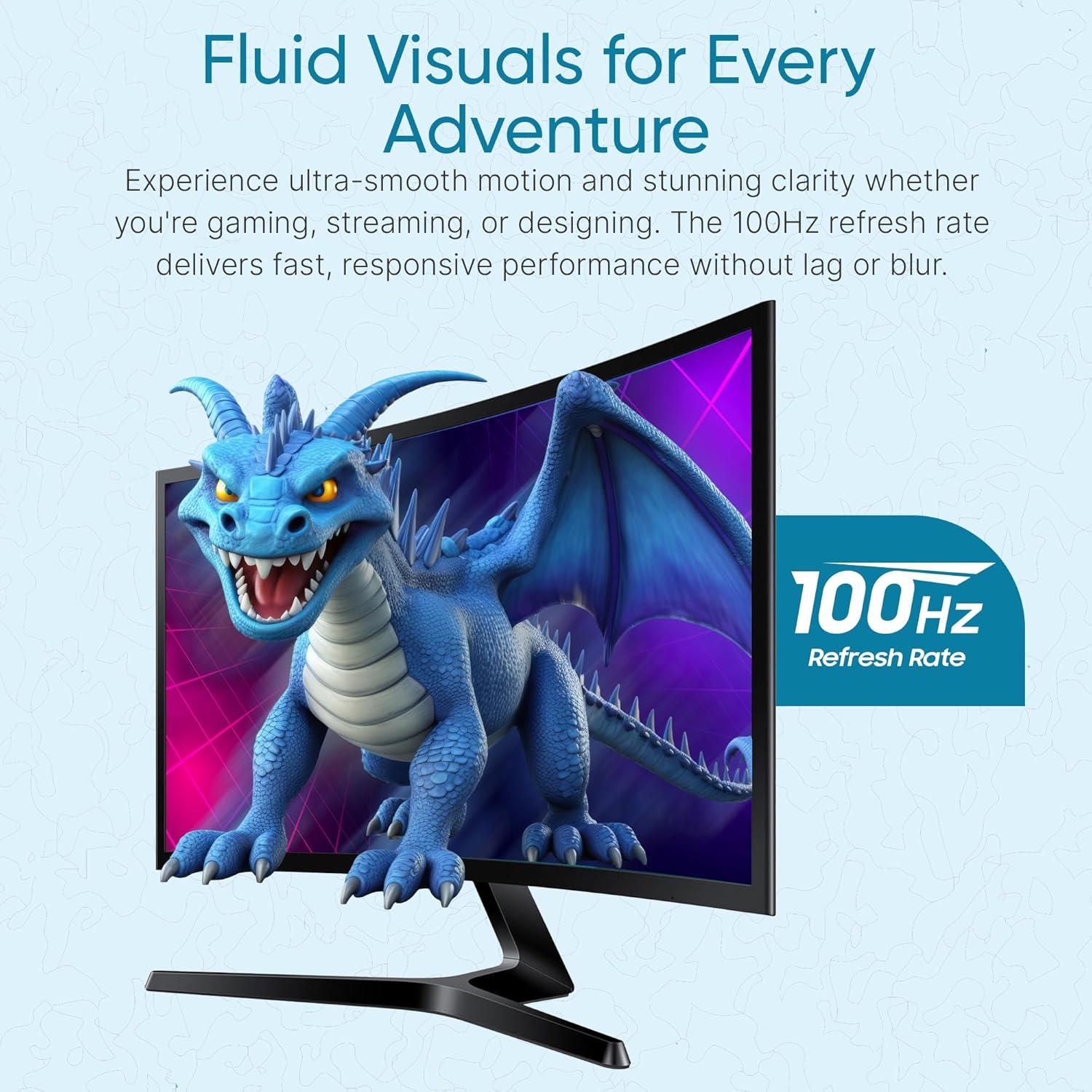 Monitor Curvo Samsung 27" FHD 1920x1080 HDMI VGA VA