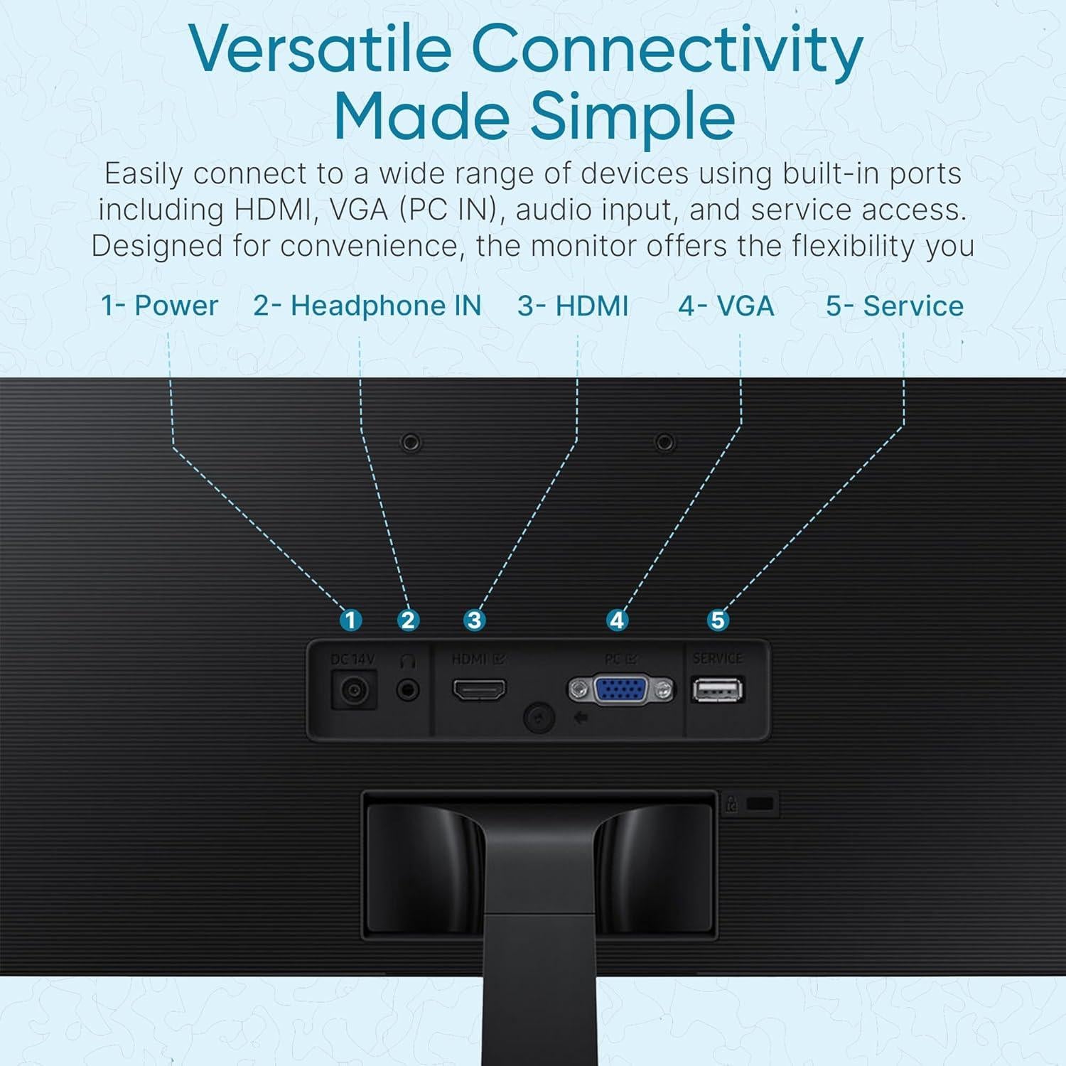 Monitor Curvo Samsung 27" FHD 1920x1080 HDMI VGA VA