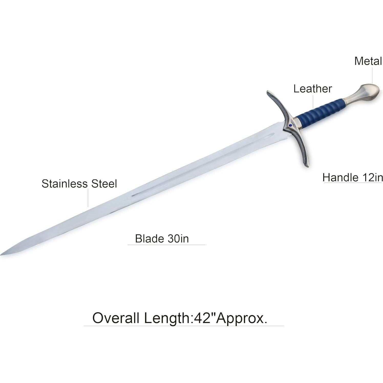 Espada Legendaria Mago Gladius Crafts 106,68 cm Acero