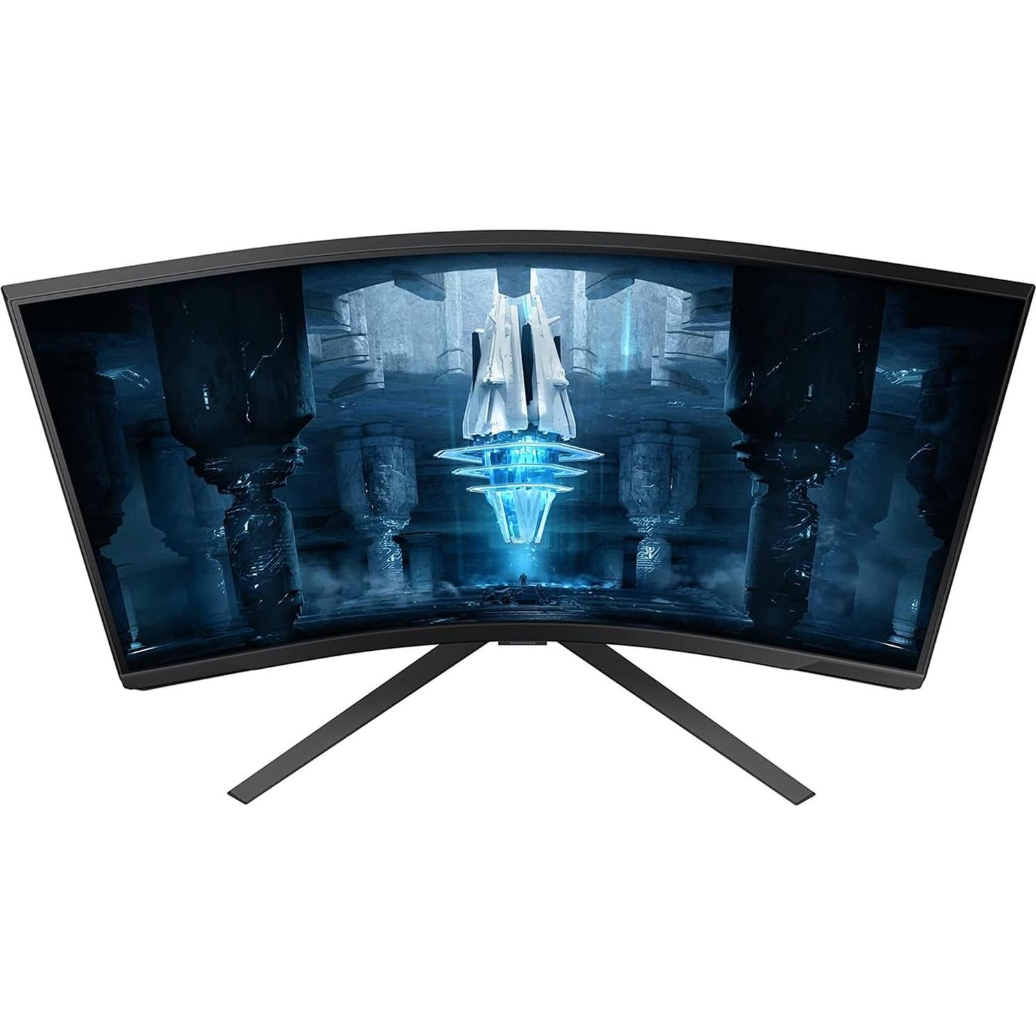 Samsung 32" Odyssey Neo G8 4K UHD 240Hz, Curved Gaming Monitor Bundle with Tech Smart USA Elite Suite 18, 2X 4K HDMI Cable & Deco Gear CPS Exclusive 26 Month Protection Pack (BEACH-CPS-26M1000)