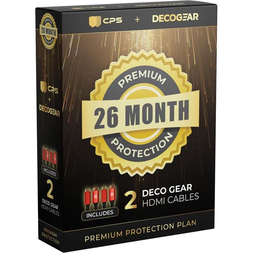 Samsung 32" Odyssey Neo G8 4K UHD 240Hz, Curved Gaming Monitor Bundle with Tech Smart USA Elite Suite 18, 2X 4K HDMI Cable & Deco Gear CPS Exclusive 26 Month Protection Pack (BEACH-CPS-26M1000)