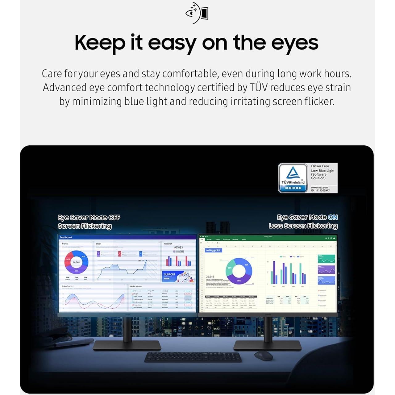 Monitor Samsung 27" S43GC IPS 100Hz FreeSync Ajustable