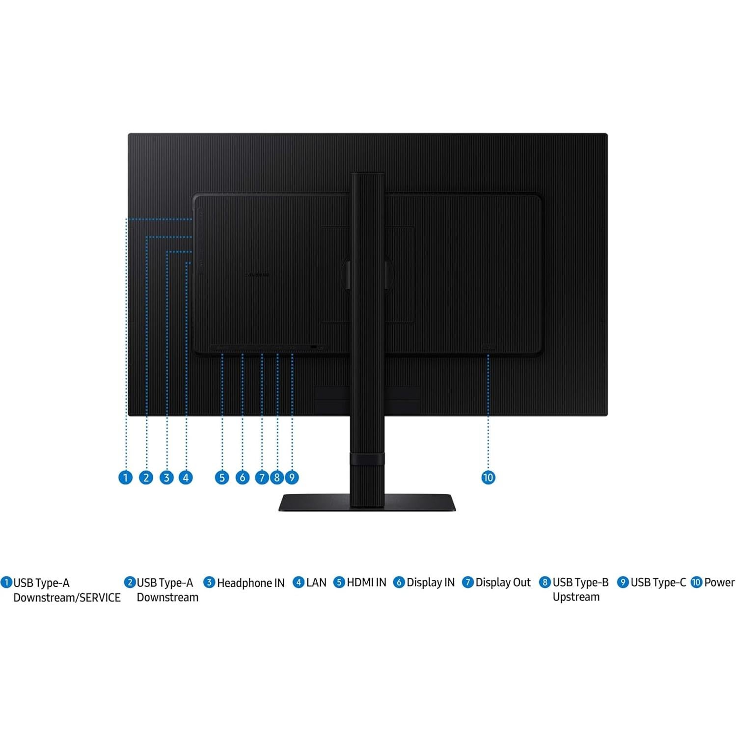 Monitor Samsung 27" ViewFinity S60UD QHD 100Hz USB-C