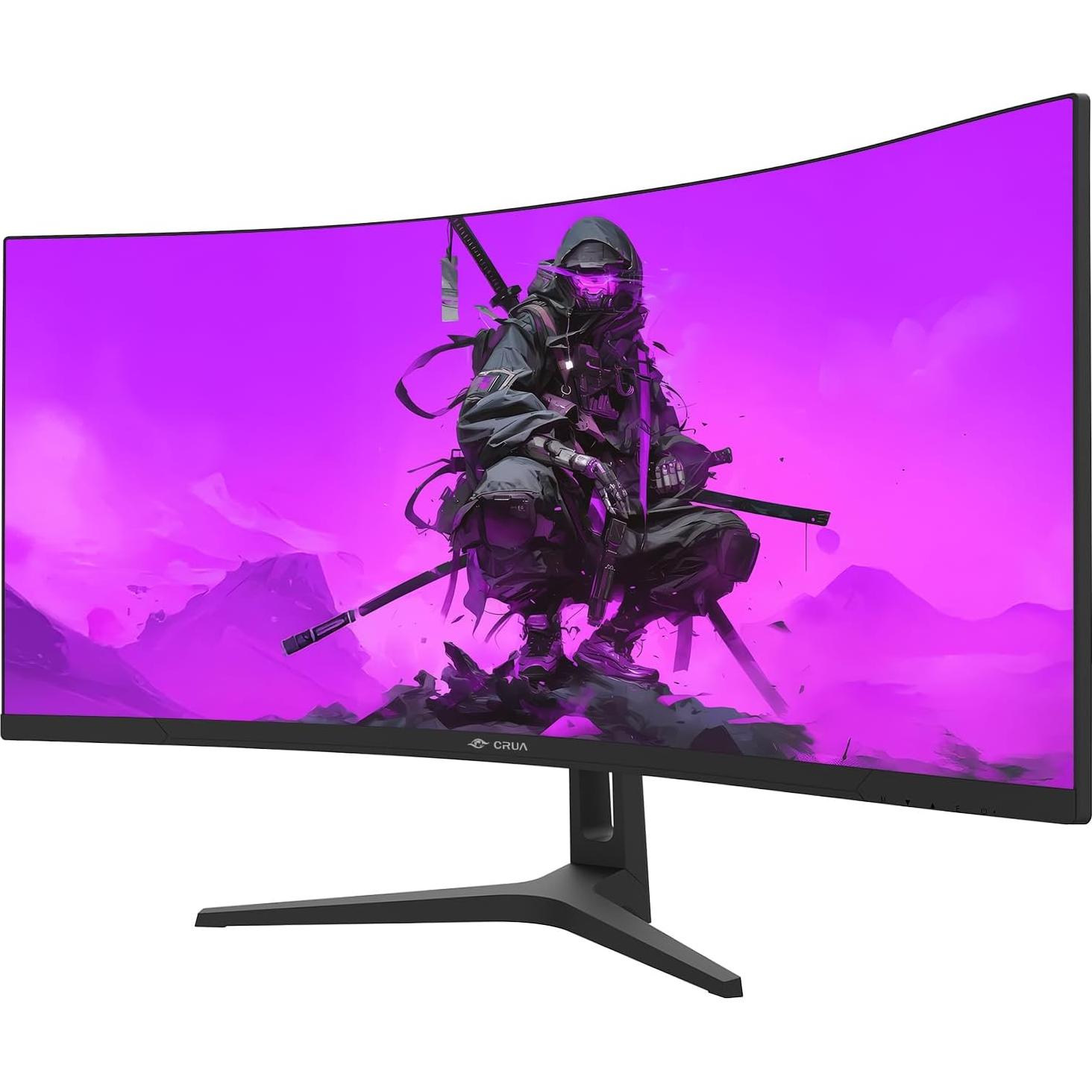 Monitor Curvo CRUA 34" WQHD 144Hz 1500R HDMI DisplayPort