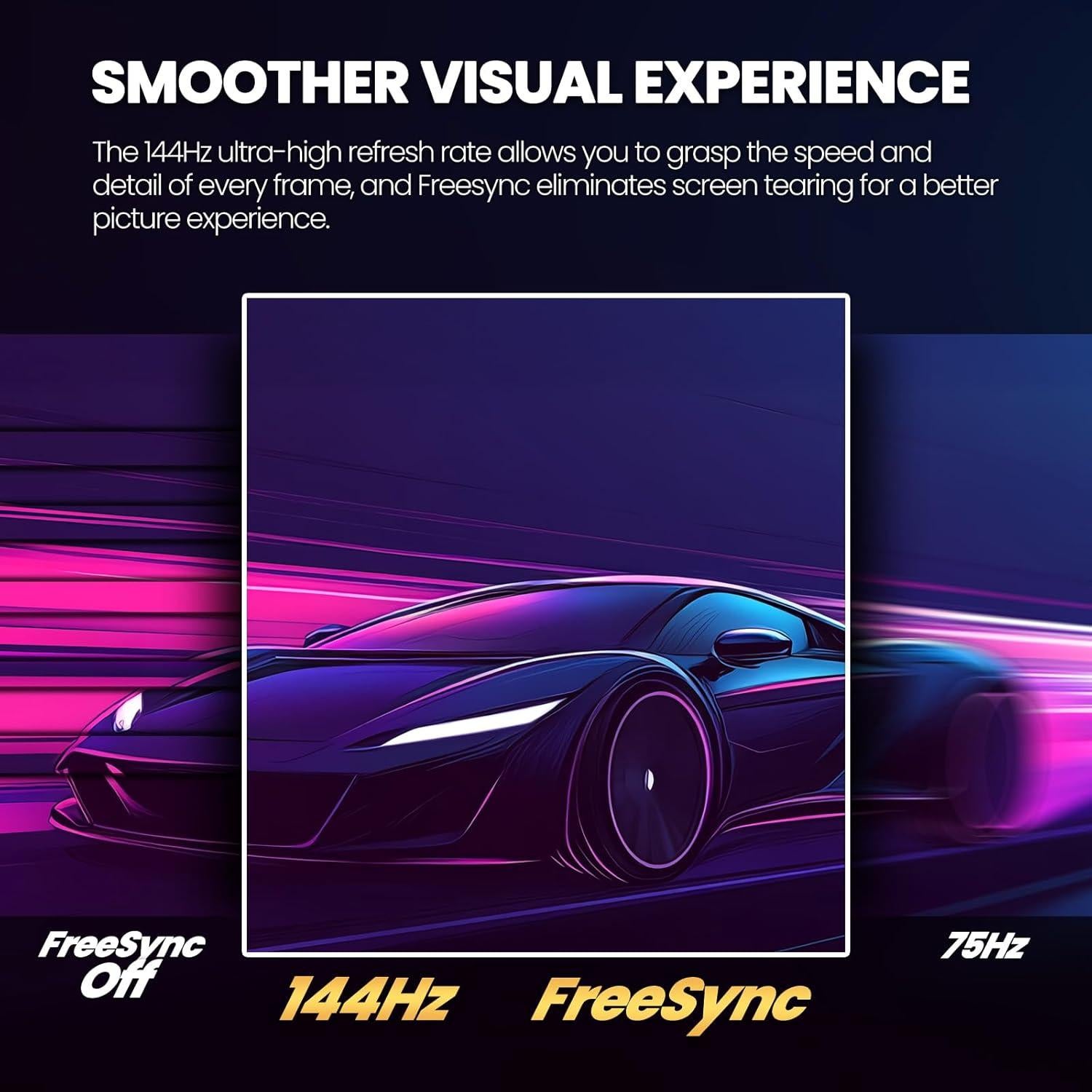 Monitor Curvo CRUA 34" WQHD 144Hz 1500R HDMI DisplayPort