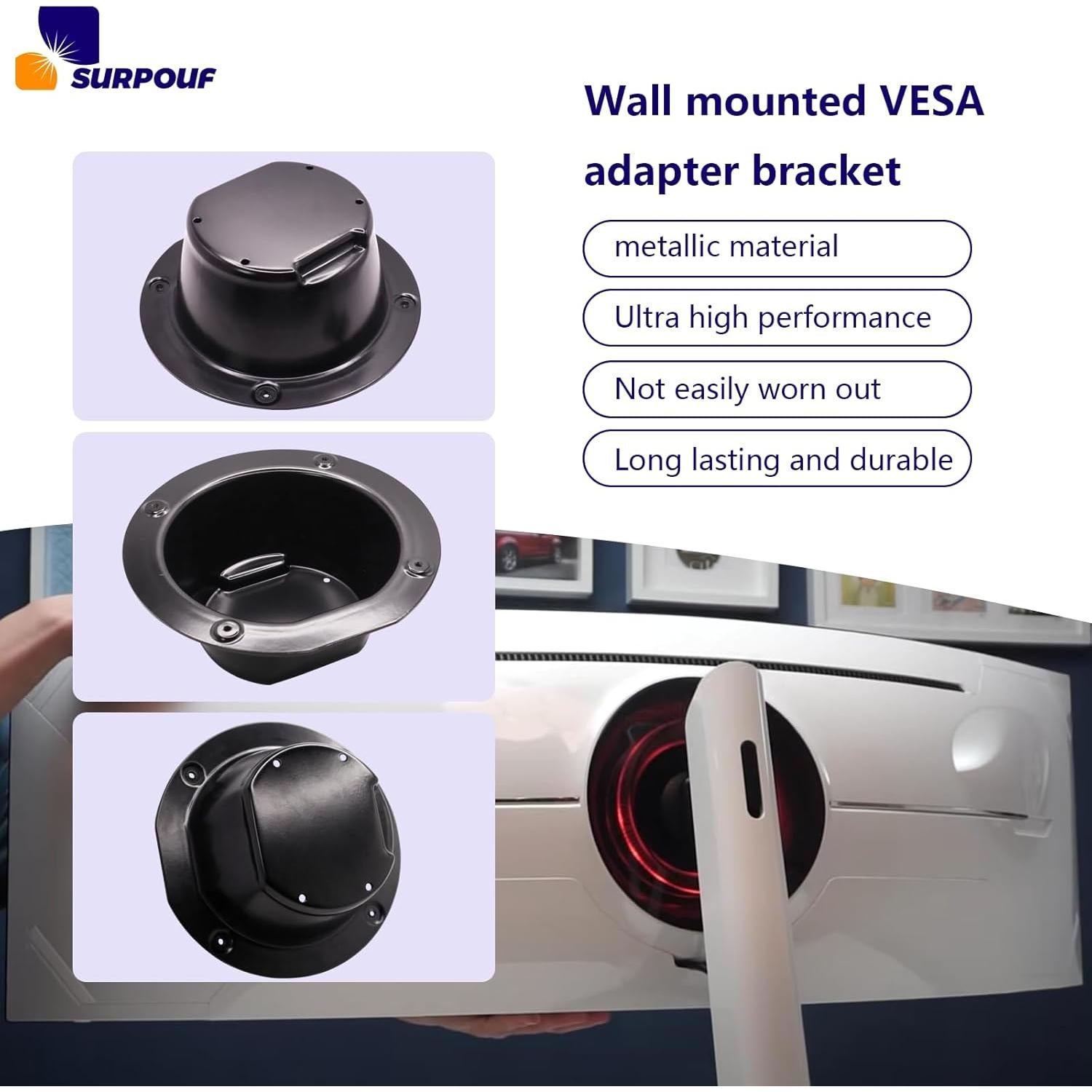 Soporte Adaptador VESA para Montaje en Pared Samsung 49"