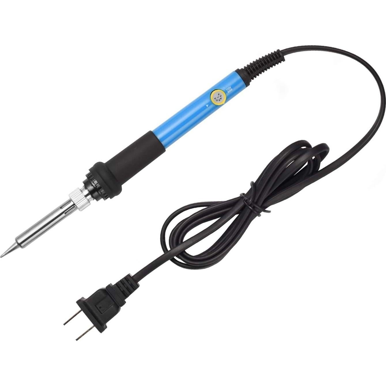 Kit de Soldador TXINLEI 60W Ajustable 7 Piezas Azul