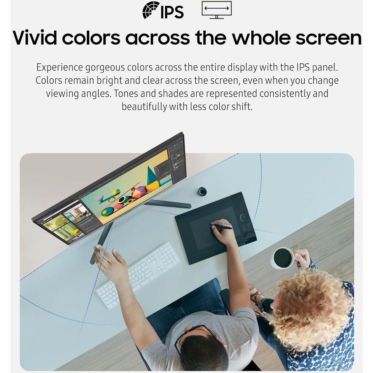 Monitor Samsung 24" S33GC IPS 100Hz HDMI DisplayPort FreeSync